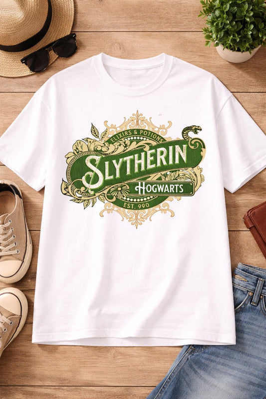 Harry Potter Sytherin T-Shirt | White