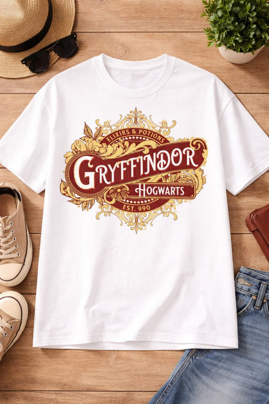 Harry Potter Gryffindor T-Shirt | White