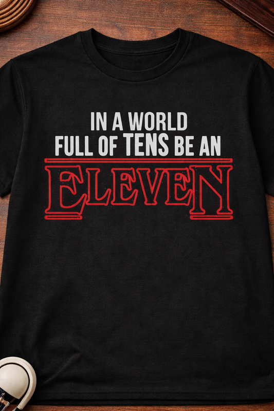 Eleven Unisex T-Shirt | Black