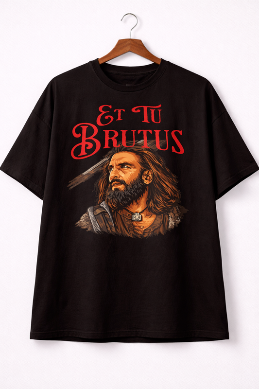 Dhurandhar Et Tu Brutus T-Shirt – Men & Women | Black