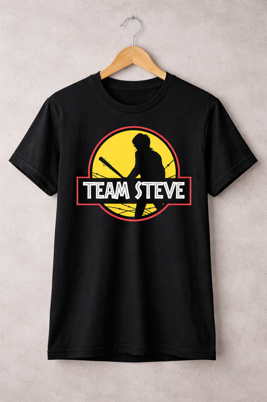 Team Steve Unisex T-Shirt | Black