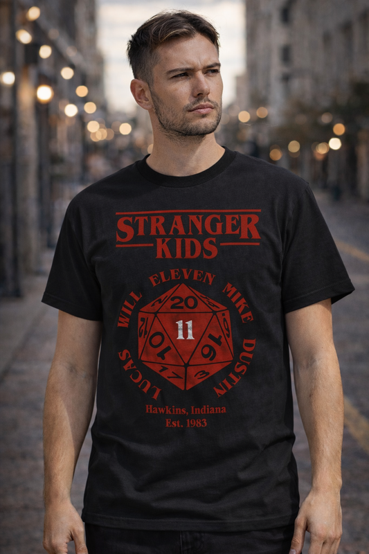 Stranger Kids Unisex T-Shirt | Black