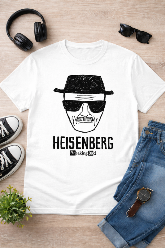 Animated Heisenberg Unisex T-Shirt | White