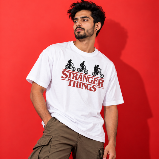Stranger Things Unisex T-Shirt | White