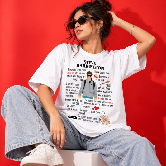 Dialogues Of Steve Unisex T-Shirt | White