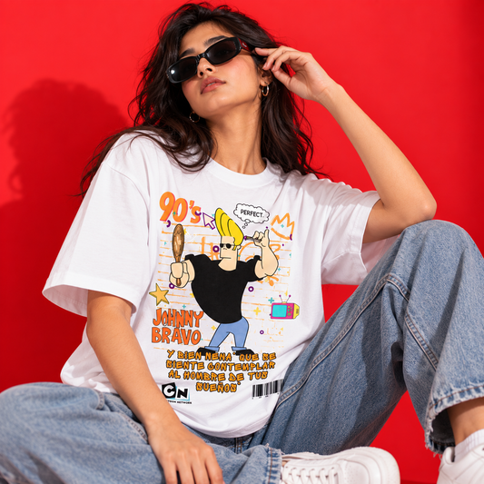 Johnny Brave T-Shirt – Women | Moon White