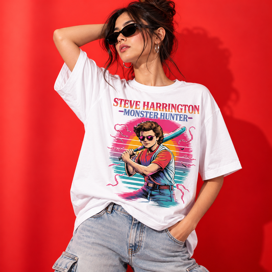 Steve Monster Hunter Unisex T-Shirt | White