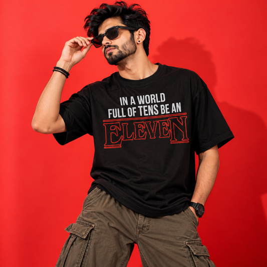 Eleven Unisex T-Shirt | Black