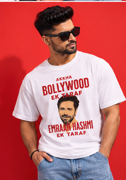 Emraan Hashmi T-Shirt – Men & Women | White