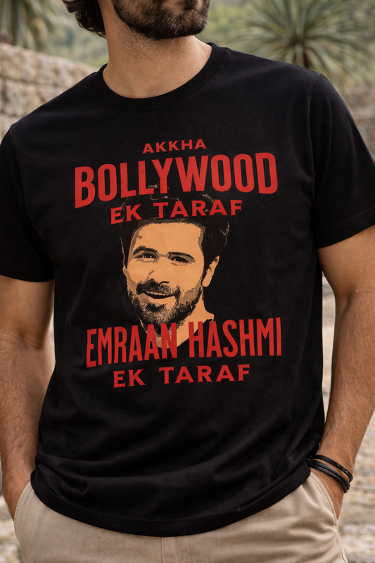 Emraan Hashmi T-Shirt – Men & Women | Black