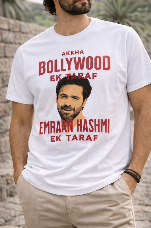 Emraan Hashmi T-Shirt – Men & Women | White