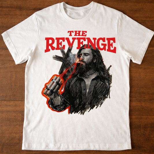 The Revenge T-Shirt – Men & Women | Moon White