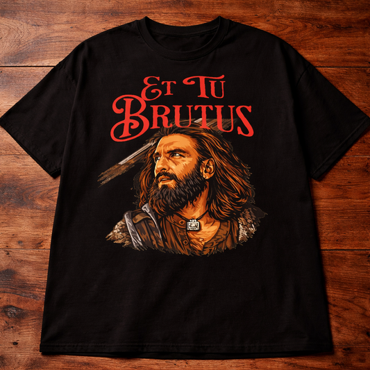 Dhurandhar Et Tu Brutus T-Shirt – Men & Women | Black