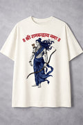 Sri Ram In Wind Regular T-Shirt |  Off-White