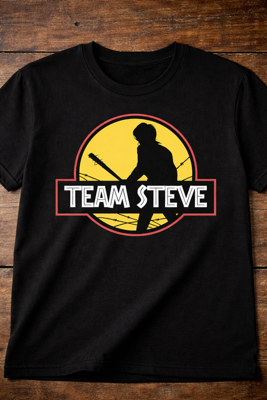 Team Steve Unisex T-Shirt |  Black