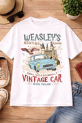 Harry Potter Weasley's Car T-Shirt |  White