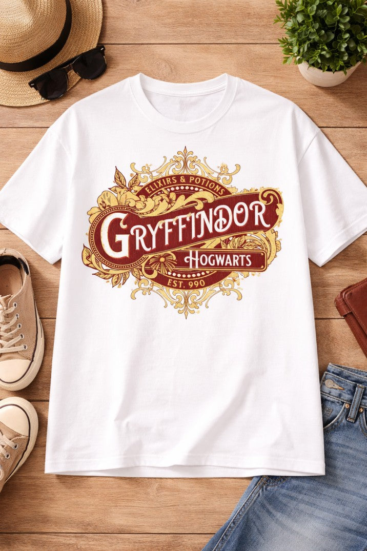 Harry Potter Gryffindor T-Shirt |  White