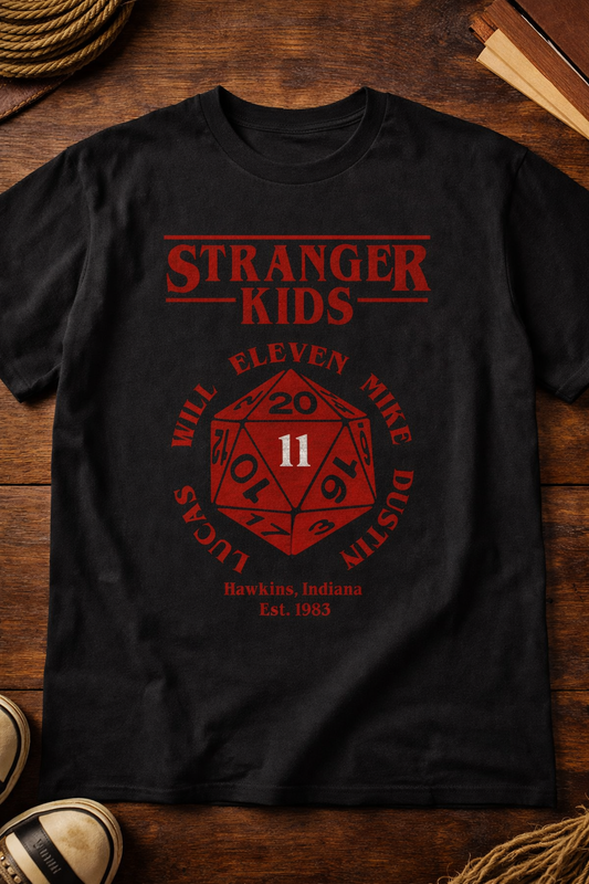 Stranger Kids Unisex T-Shirt |  Black