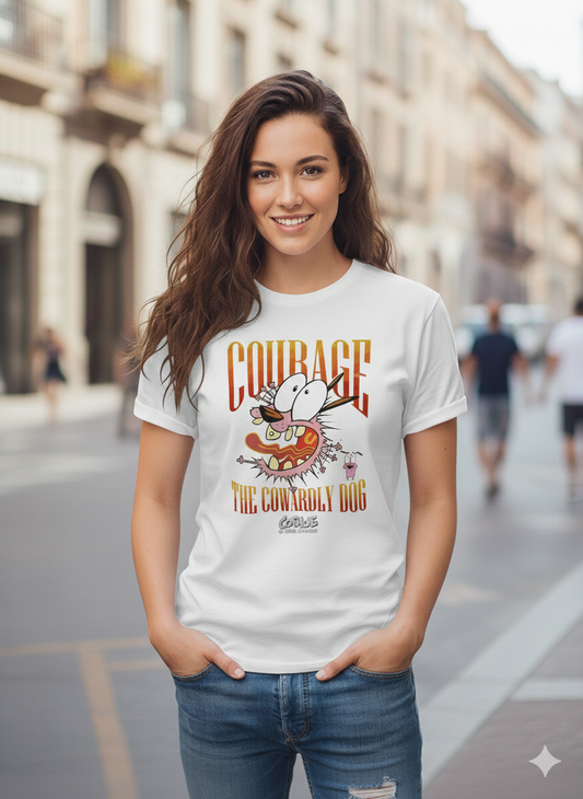Courage Unisex T-Shirt |  White