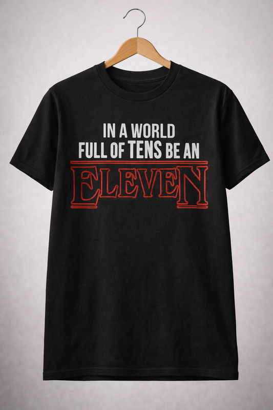 Eleven Unisex T-Shirt |  Black