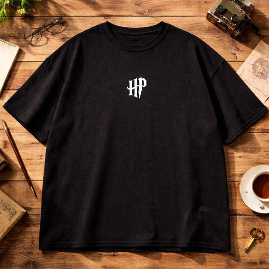 Harry Potter Universe Drop-Shoulder T-Shirt |  Black