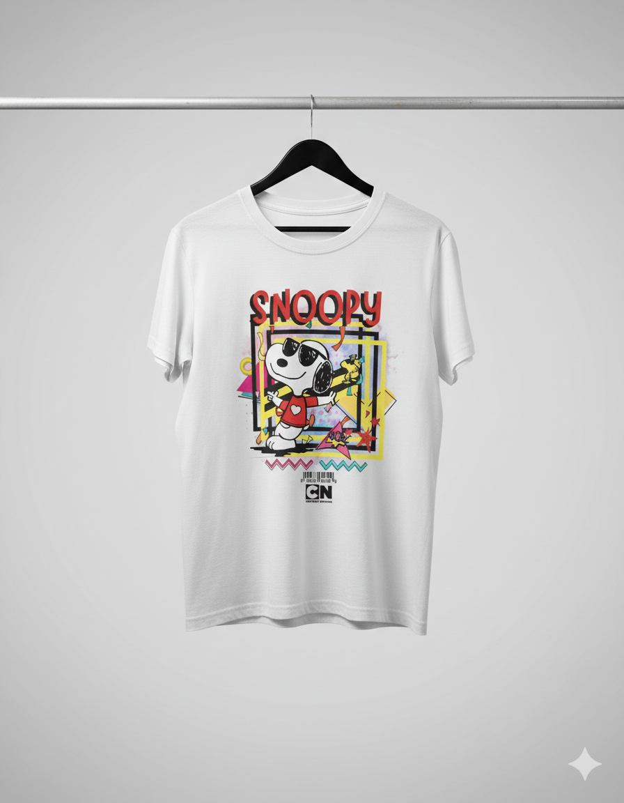 Snoopy Unisex T-Shirt |  White