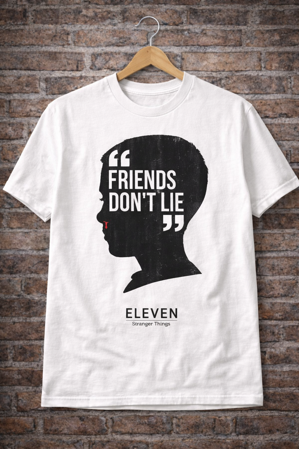 Friends Don't Lie Unisex T-Shirt |  White