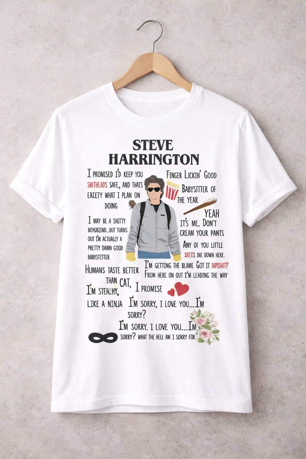 Dialogues of Steve Unisex T-Shirt |  White