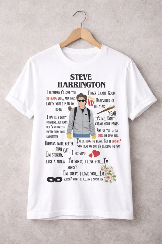 Dialogues of Steve Unisex T-Shirt |  White