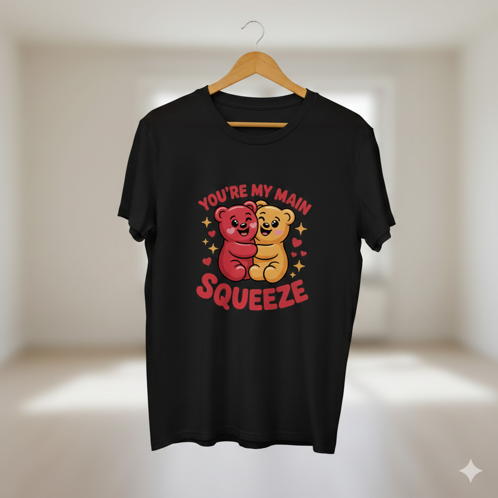 You're My Main Squeeze T-Shirt |  Black