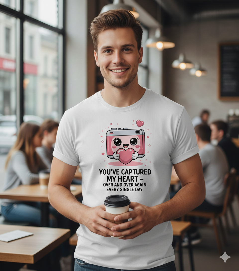 You've Captured My Heart Unisex T-Shirt |  White