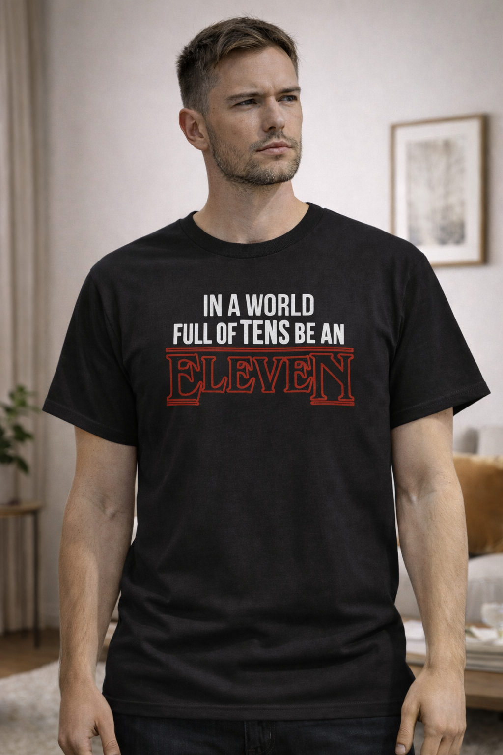 Eleven Unisex T-Shirt |  Black