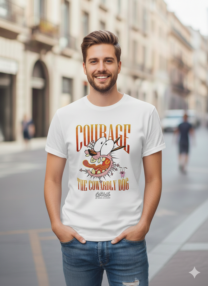 Courage Unisex T-Shirt |  White