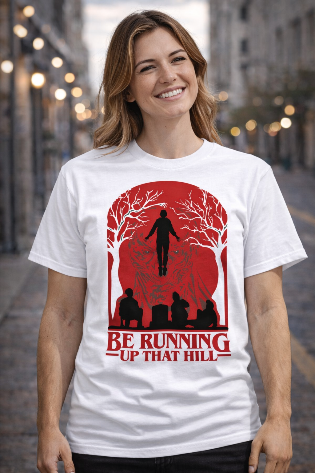 Be Running that Hill Unisex T-Shirt |  White