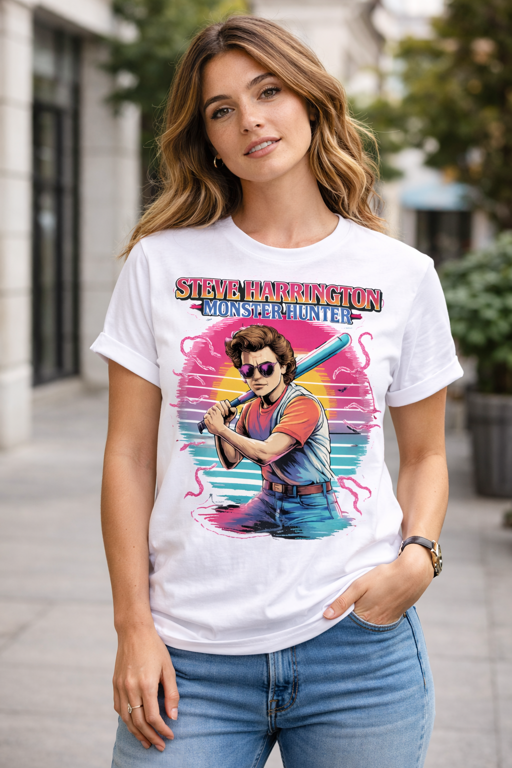 Steve Monster Hunter Unisex T-Shirt |  White