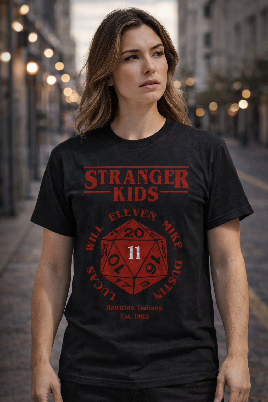 Stranger Kids Unisex T-Shirt |  Black