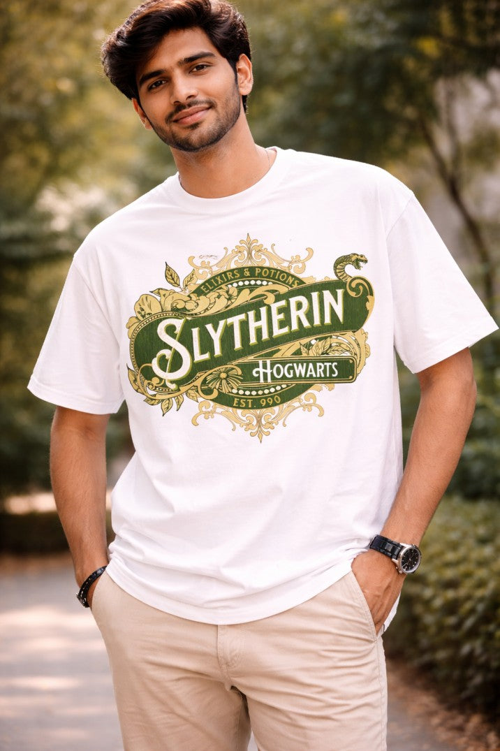 Harry Potter Sytherin T-Shirt |  White