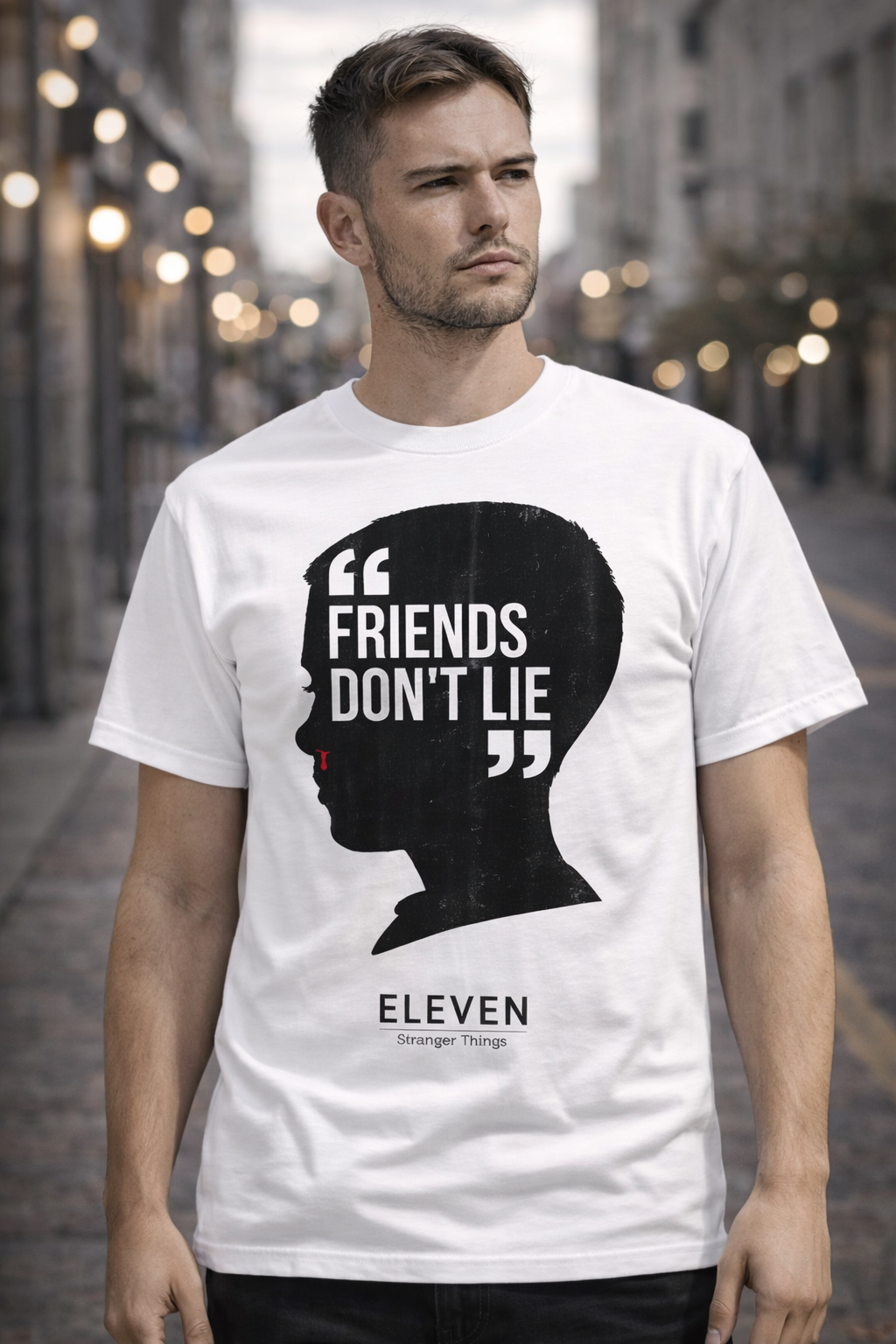 Friends Don't Lie Unisex T-Shirt |  White