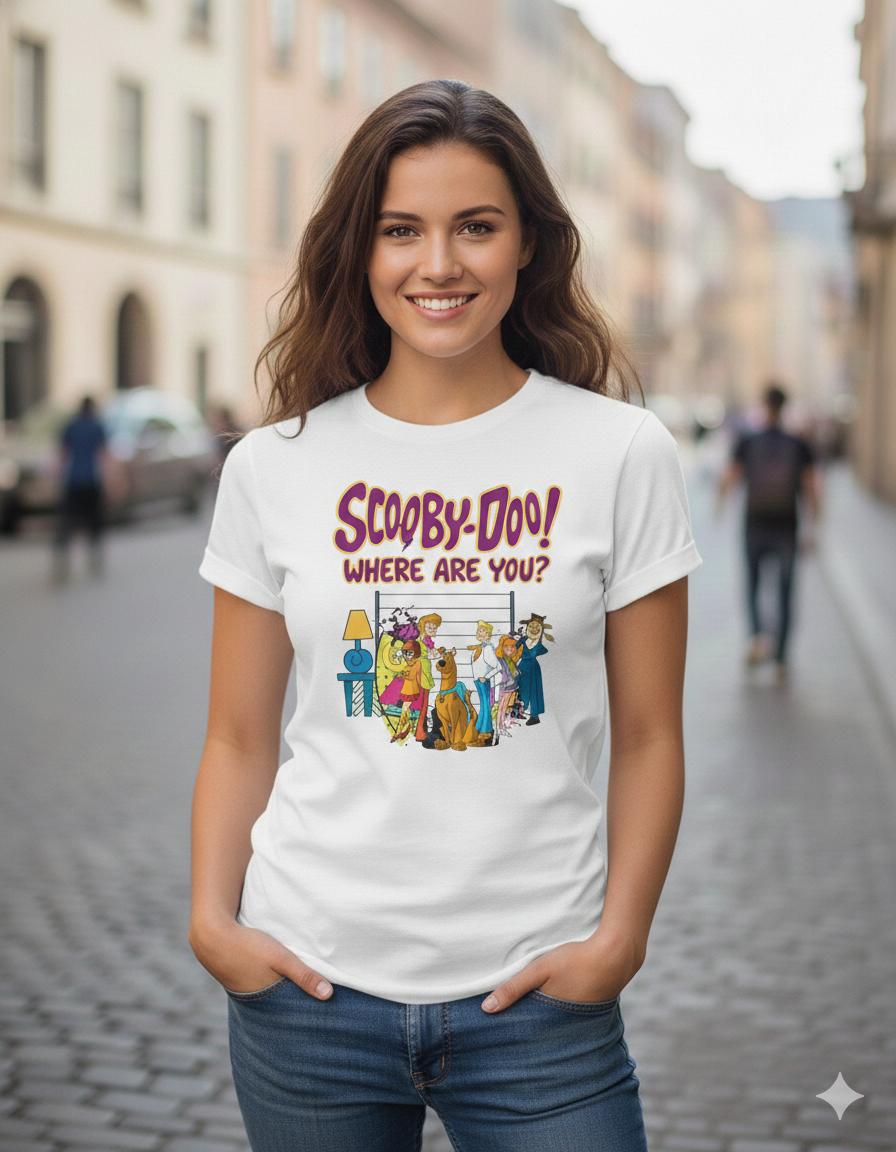 Scooby Doo Where Are You Unisex T-Shirt |  White