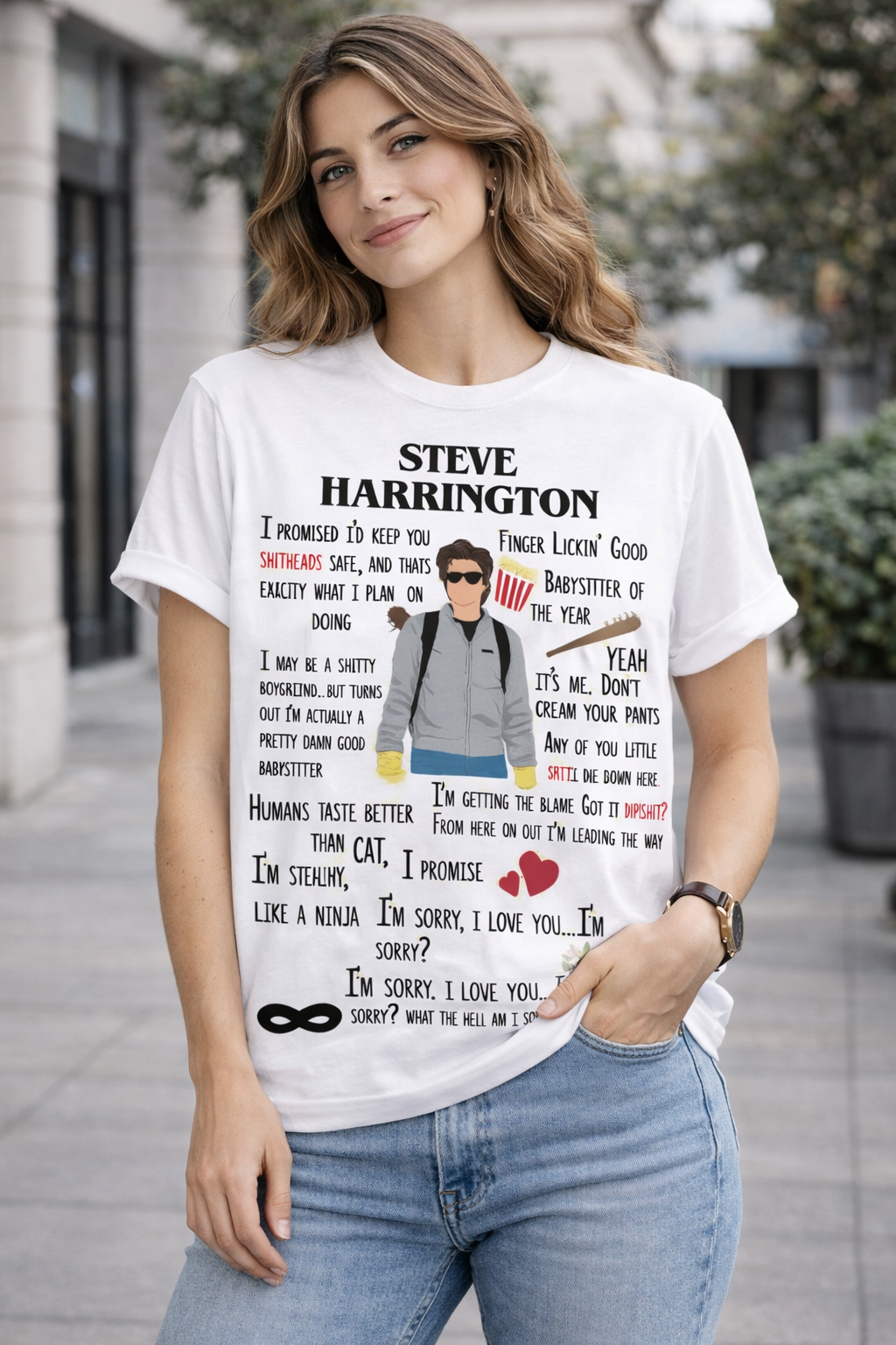 Dialogues of Steve Unisex T-Shirt |  White