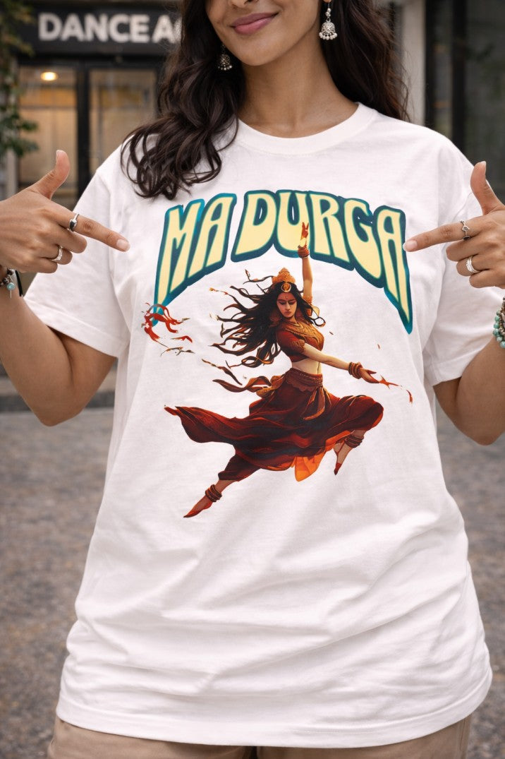 Ma Durga Regular T-Shirt |  Off White