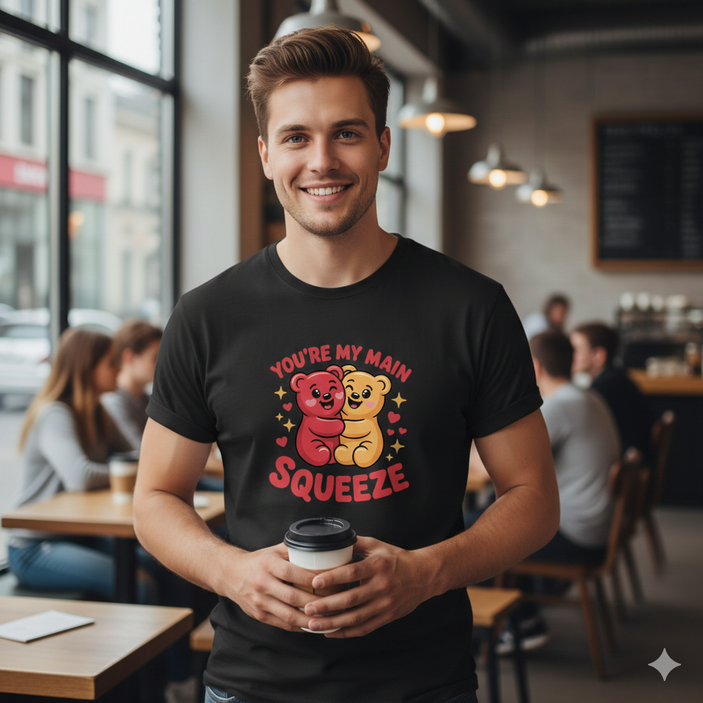 You're My Main Squeeze T-Shirt |  Black