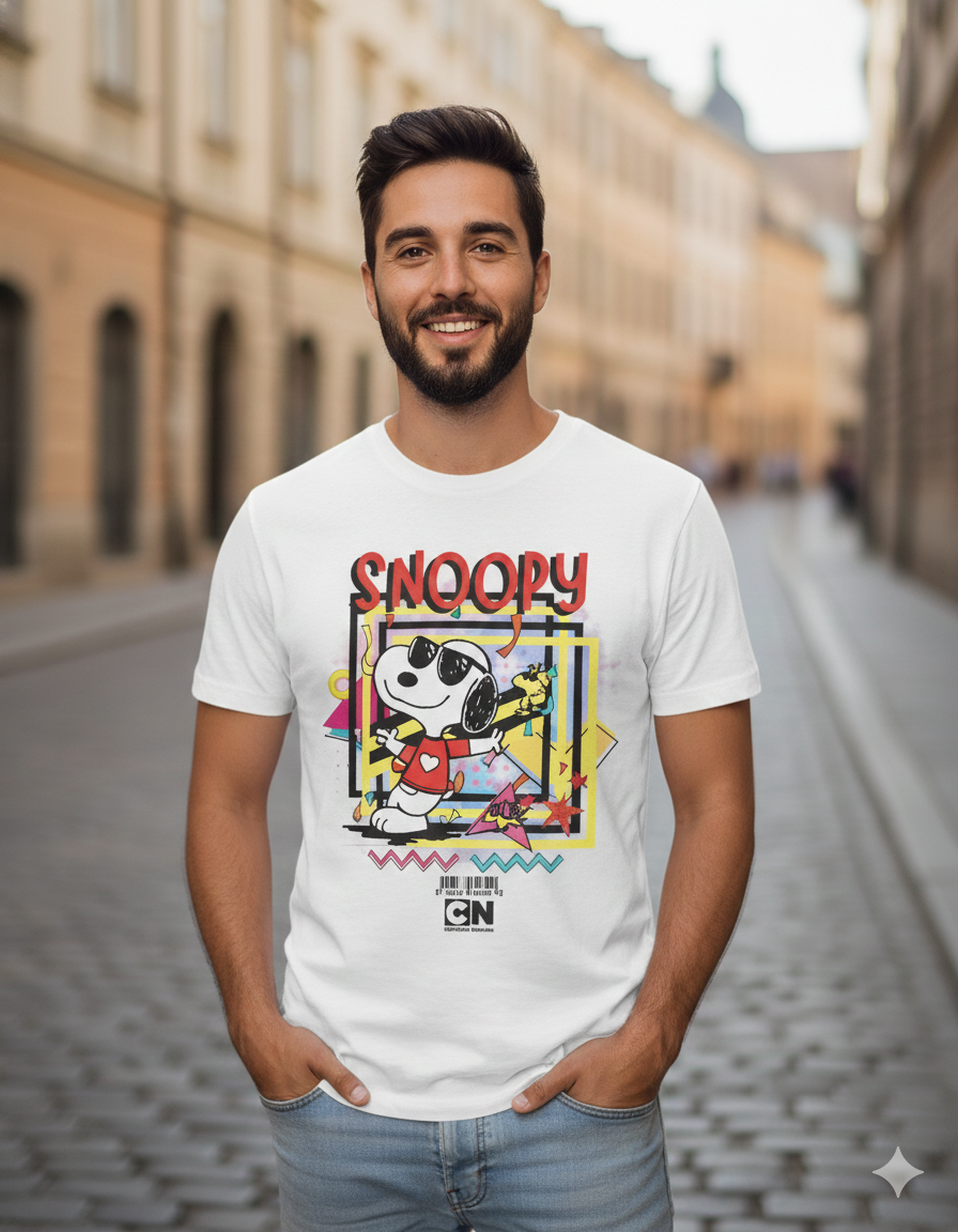 Snoopy Unisex T-Shirt |  White