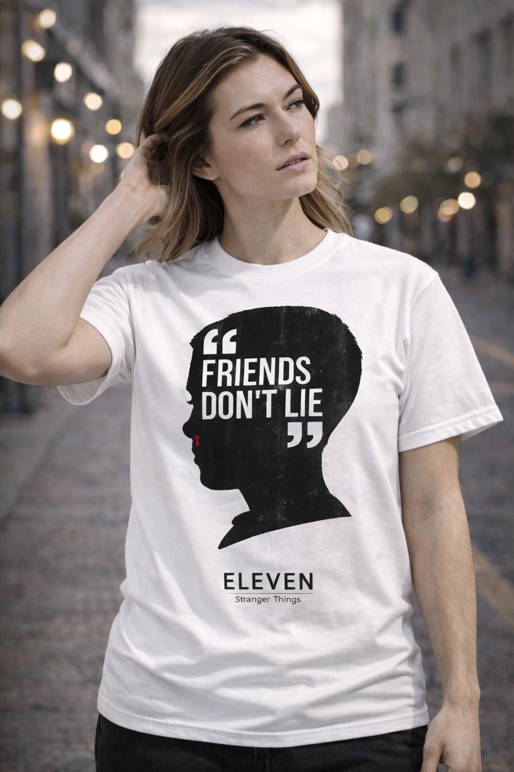 Friends Don't Lie Unisex T-Shirt |  White