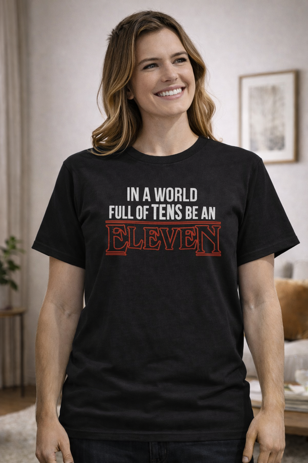 Eleven Unisex T-Shirt |  Black