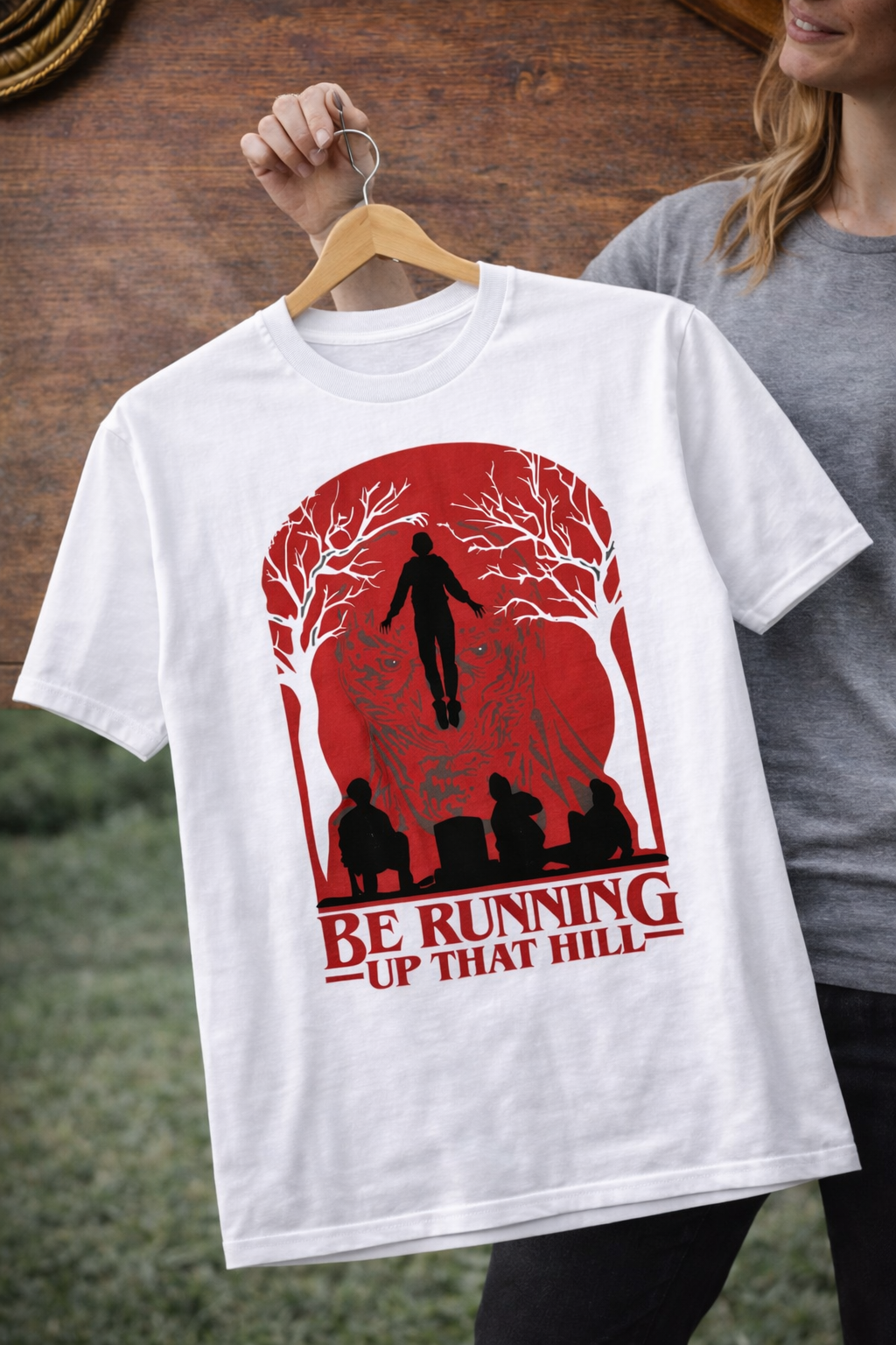 Be Running that Hill Unisex T-Shirt |  White