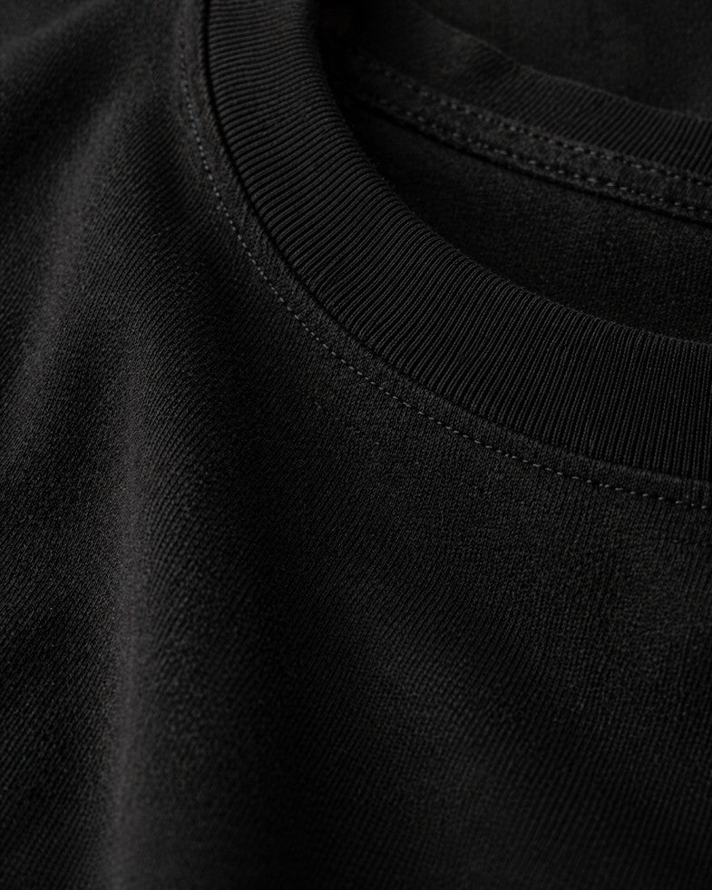 Toxic Yash in Hat Drop-Shoulder T-Shirt – Men & Women | Black