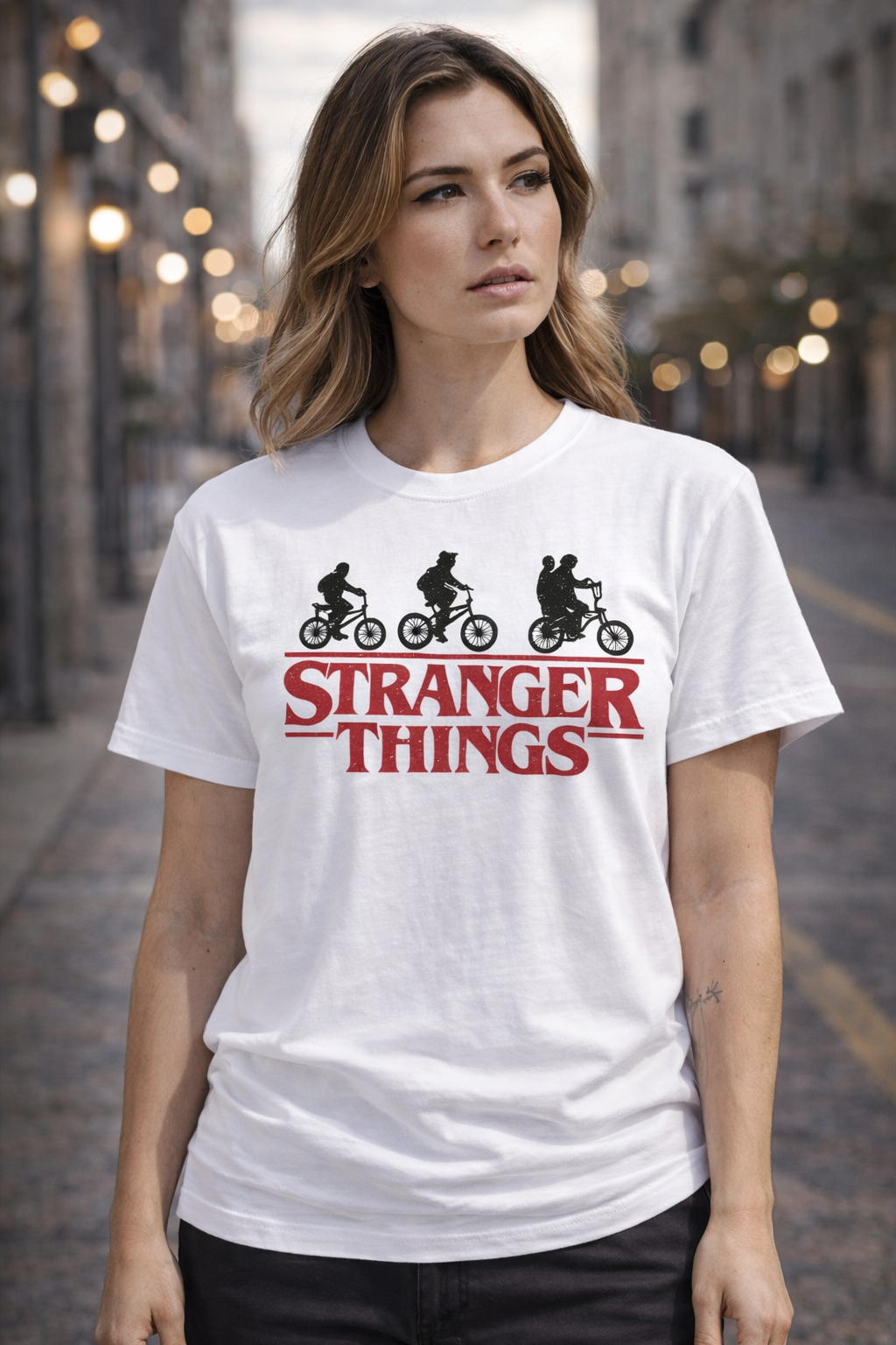 Stranger Things Unisex T-Shirt |  White