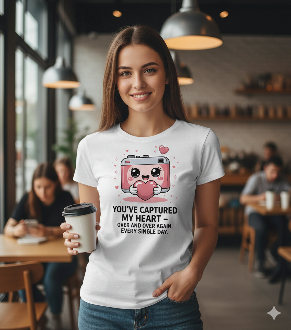 You've Captured My Heart Unisex T-Shirt |  White