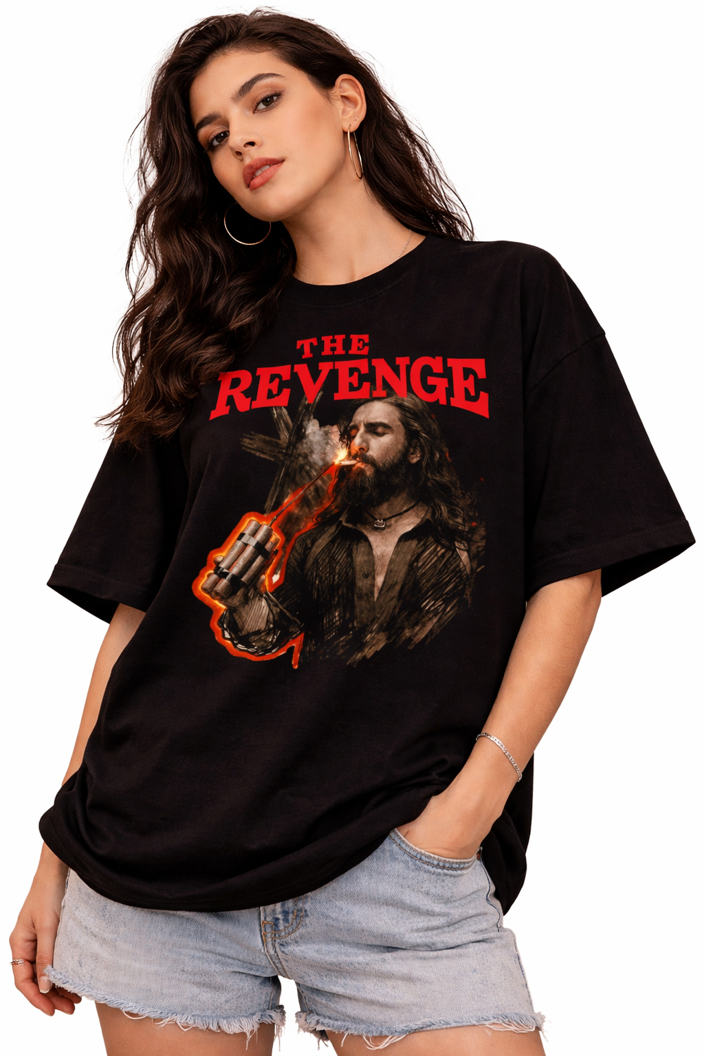 Dhurandhar The Revenge T-Shirt – Men & Women | Black